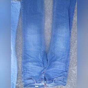 One.Pair of Women's arizona jeans Blue Size thirteen short like new